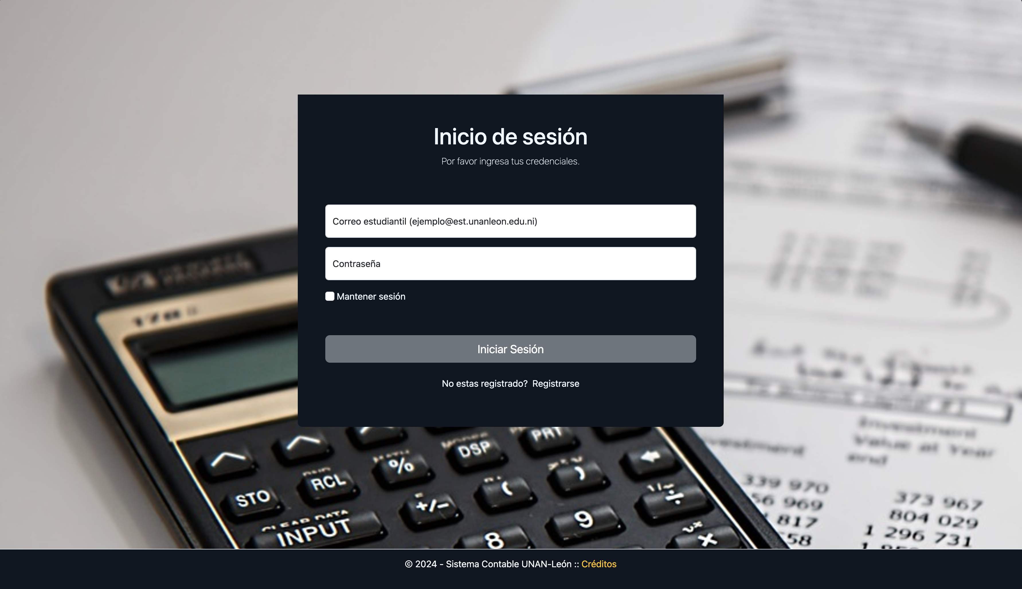 Educational Accounting System